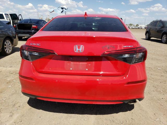 2HGFE2F52NH587011 - 2022 HONDA CIVIC SPORT 红色 照片 6