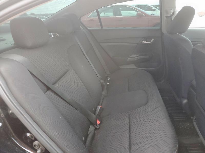 19XFB2E52FE004085 - 2015 HONDA CIVIC LX BLACK photo 10
