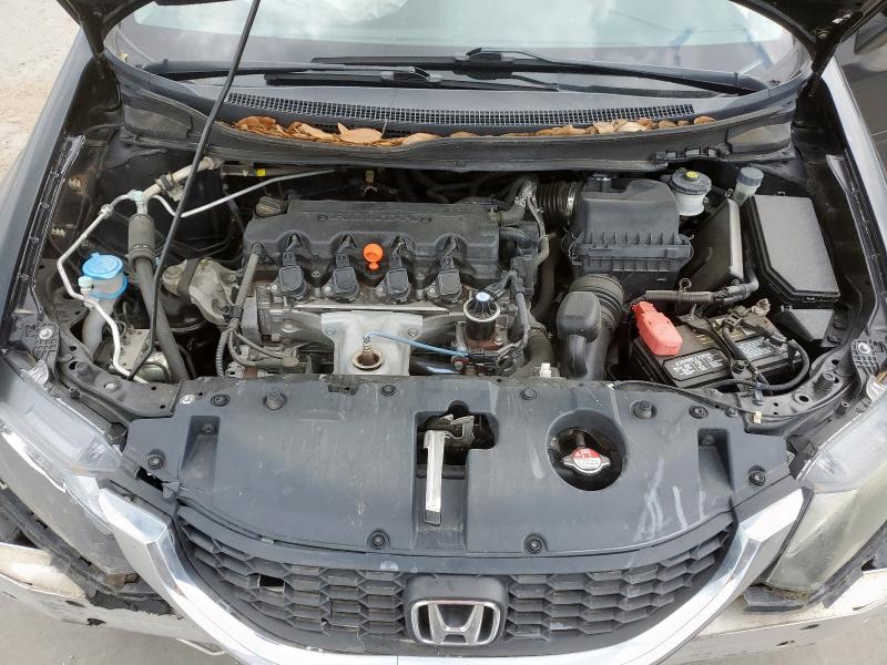 19XFB2E52FE004085 - 2015 HONDA CIVIC LX BLACK photo 11