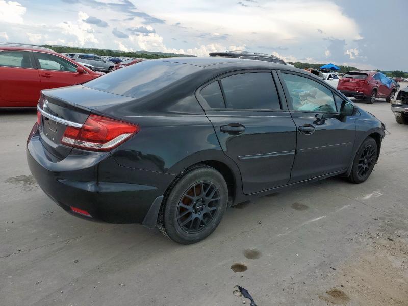 19XFB2E52FE004085 - 2015 HONDA CIVIC LX BLACK photo 3