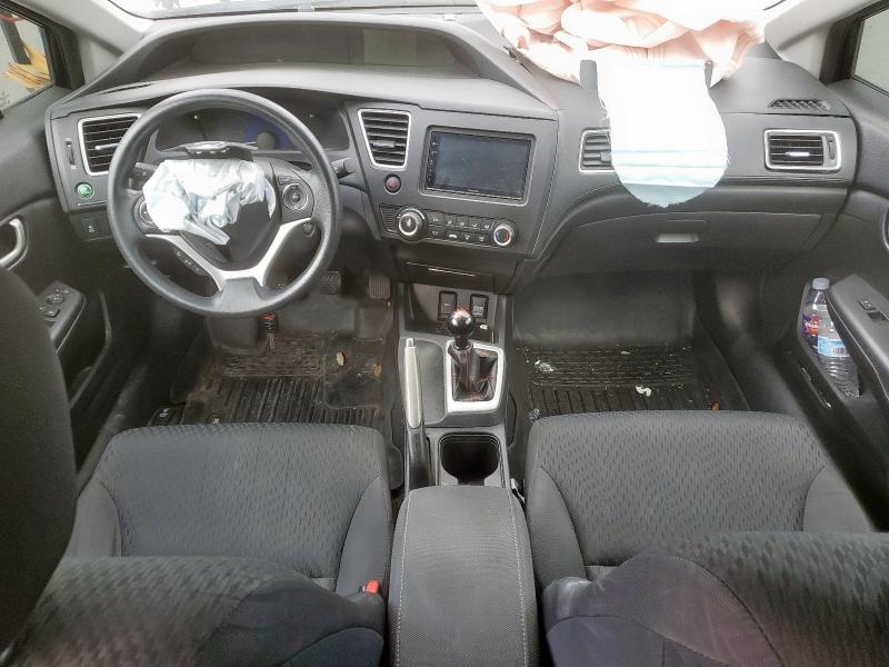 19XFB2E52FE004085 - 2015 HONDA CIVIC LX BLACK photo 8