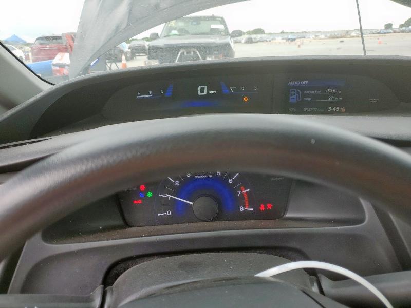 19XFB2E52FE004085 - 2015 HONDA CIVIC LX BLACK photo 9