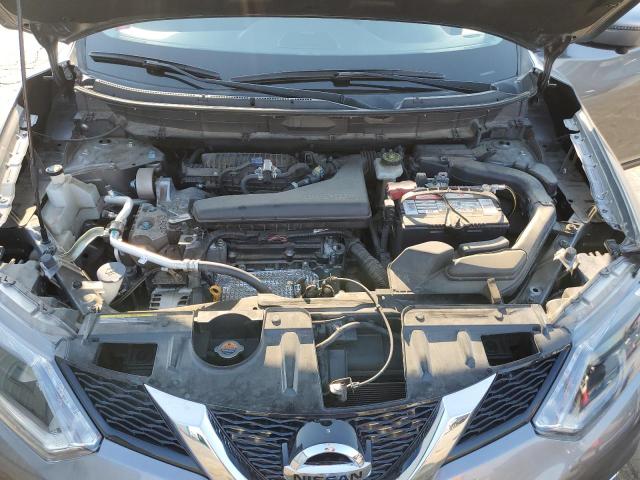 KNMAT2MT7GP733143 - 2016 NISSAN ROGUE S GRAY photo 12