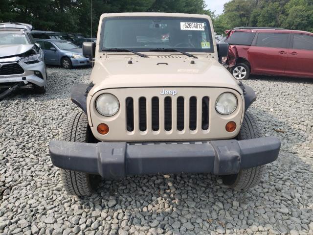 1C4AJWAG9GL311287 - 2016 JEEP WRANGLER SPORT TAN photo 5