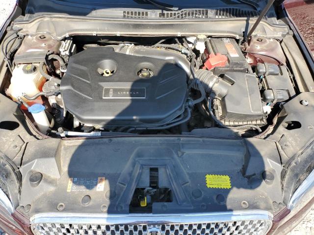 3LN6L5C92JR627899 - 2018 LINCOLN MKZ SELECT Марун фото 11