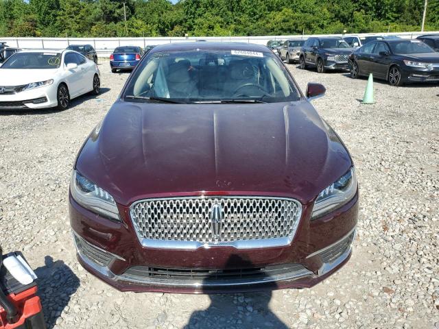 3LN6L5C92JR627899 - 2018 LINCOLN MKZ SELECT Марун фото 5