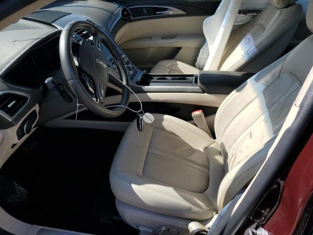3LN6L5C92JR627899 - 2018 LINCOLN MKZ SELECT Марун фото 7