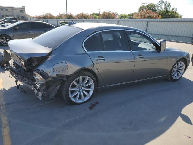 WBAHL83548DT14154 - 2008 BMW 750 I GRAY photo 3