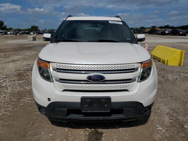 1FM5K8F80DGA45492 - 2013 FORD EXPLORER LIMITED أبيض صورة 5