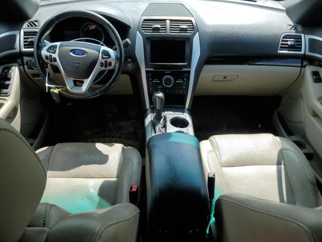 1FM5K8F80DGA45492 - 2013 FORD EXPLORER LIMITED أبيض صورة 8