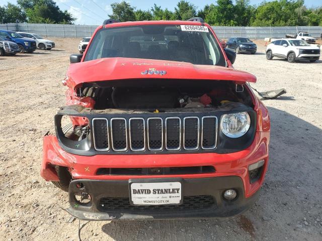 ZACNJAAB8LPK94185 - 2020 JEEP RENEGADE SPORT RED photo 5