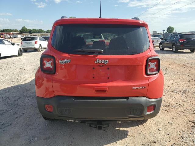 ZACNJAAB8LPK94185 - 2020 JEEP RENEGADE SPORT RED photo 6