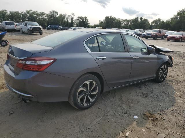 1HGCR2F82HA265957 - 2017 HONDA ACCORD EXL GRAY photo 3