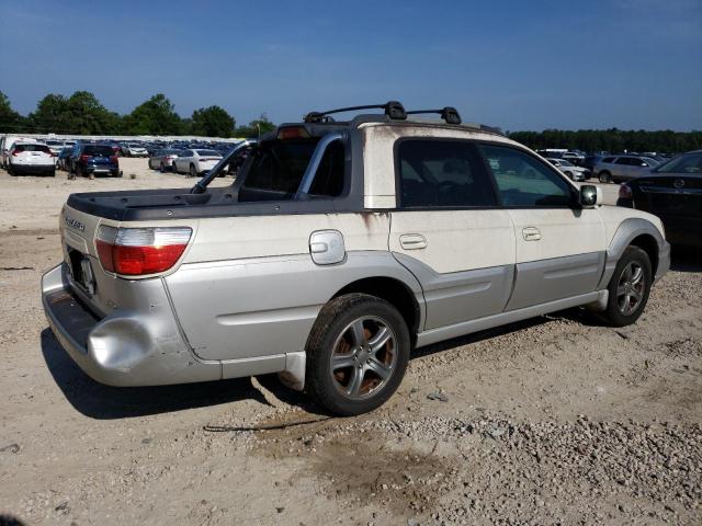 4S4BT63C245101084 - 2004 SUBARU BAJA TURBO WHITE photo 3