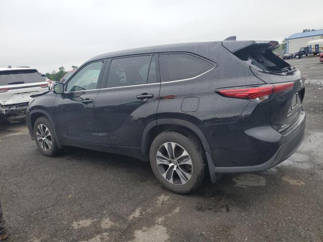 5TDGZRBH7NS241862 - 2022 TOYOTA HIGHLANDER XLE BLACK photo 2
