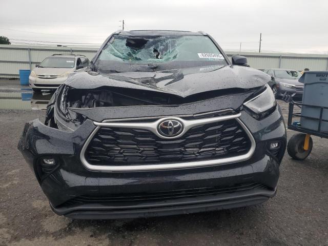 5TDGZRBH7NS241862 - 2022 TOYOTA HIGHLANDER XLE BLACK photo 5