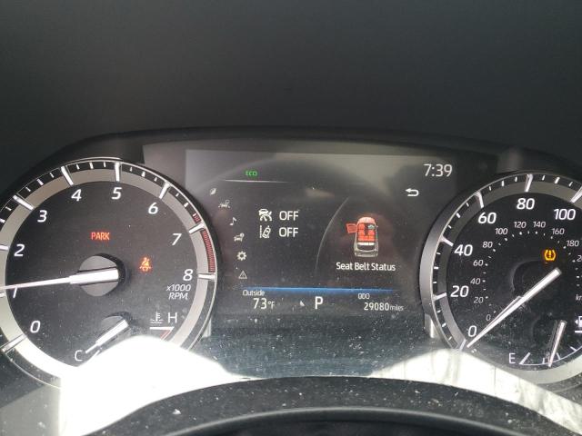 5TDGZRBH7NS241862 - 2022 TOYOTA HIGHLANDER XLE BLACK photo 9