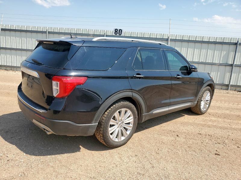 1FMSK7FH0MGB43421 - 2021 FORD EXPLORER LIMITED 黑色 照片 3