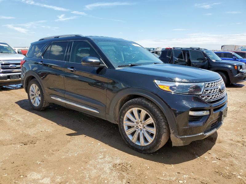 1FMSK7FH0MGB43421 - 2021 FORD EXPLORER LIMITED 黑色 照片 4