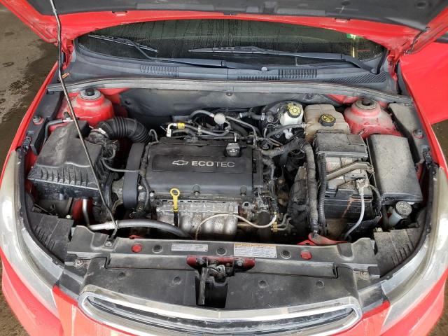 1G1PC5SH6G7217309 - 2016 CHEVROLET CRUZE LIMI LS RED photo 11