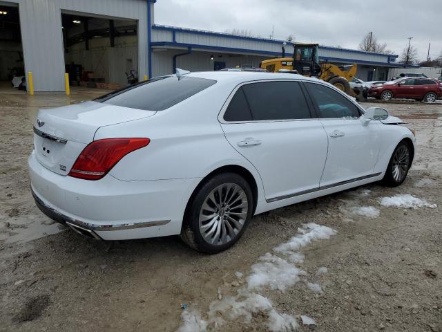 KMHG34JA2JU039683 - 2018 GENESIS G90 PREMIUM WHITE photo 3