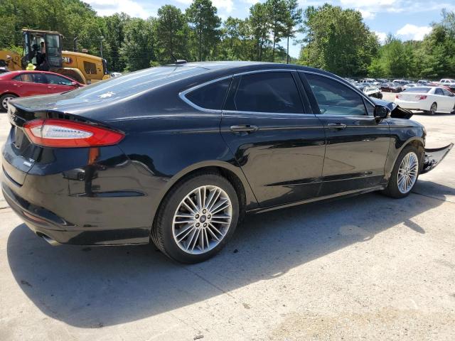 3FA6P0HD9GR402645 - 2016 FORD FUSION SE BLACK photo 3