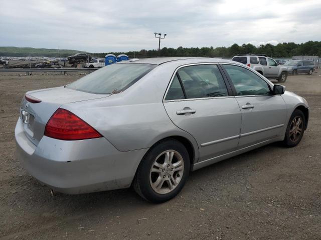 1HGCM56857A105814 - 2007 HONDA ACCORD EX SILVER photo 3