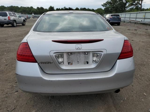 1HGCM56857A105814 - 2007 HONDA ACCORD EX SILVER photo 6