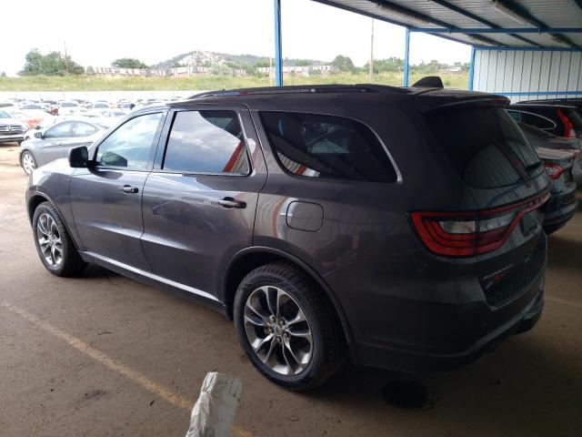 1C4SDJCT4KC525850 - 2019 DODGE DURANGO R/T GRAY photo 2