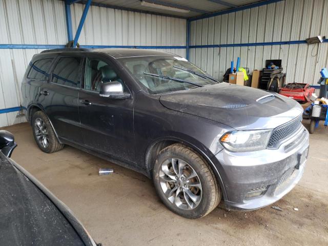 1C4SDJCT4KC525850 - 2019 DODGE DURANGO R/T GRAY photo 4