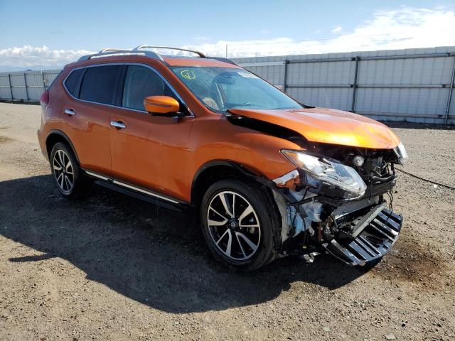 5N1AT2MV4KC757266 - 2019 NISSAN ROGUE S ORANGE photo 4