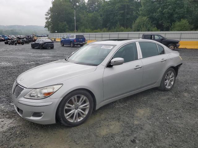 KMHGC4DF1BU128833 - 2011 HYUNDAI GENESIS 4.6L SILVER photo 1