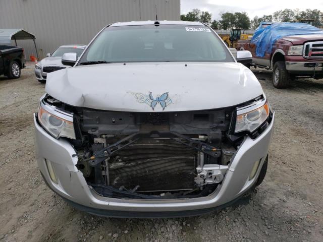 2FMDK3JC5DBB66276 - 2013 FORD EDGE SEL SILVER photo 5