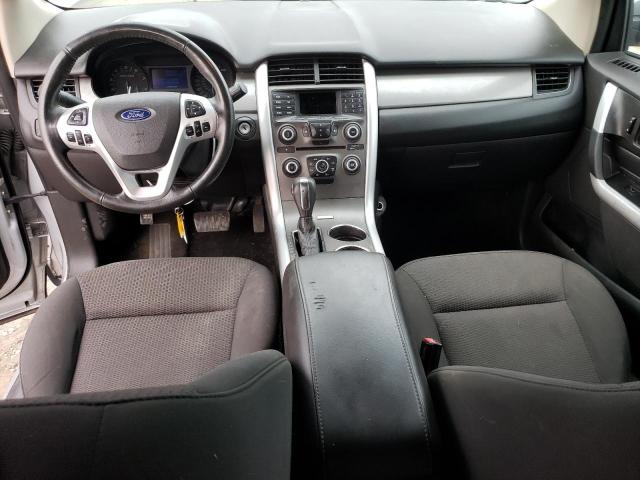 2FMDK3JC5DBB66276 - 2013 FORD EDGE SEL SILVER photo 8