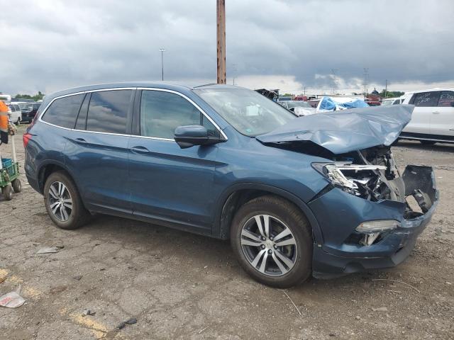5FNYF6H55JB047029 - 2018 HONDA PILOT EXL BLUE photo 4