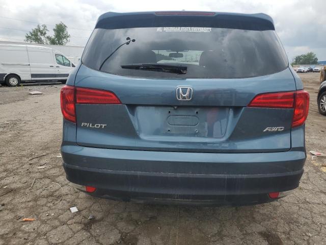 5FNYF6H55JB047029 - 2018 HONDA PILOT EXL BLUE photo 6