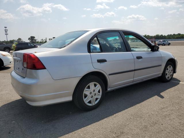 1HGES16395L030273 - 2005 HONDA CIVIC DX VP SILVER photo 3