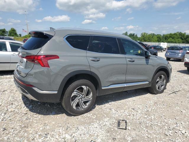 5NMS3DAJ4MH343432 - 2021 HYUNDAI SANTA FE SEL ნაცრისფერი ფოტო 3