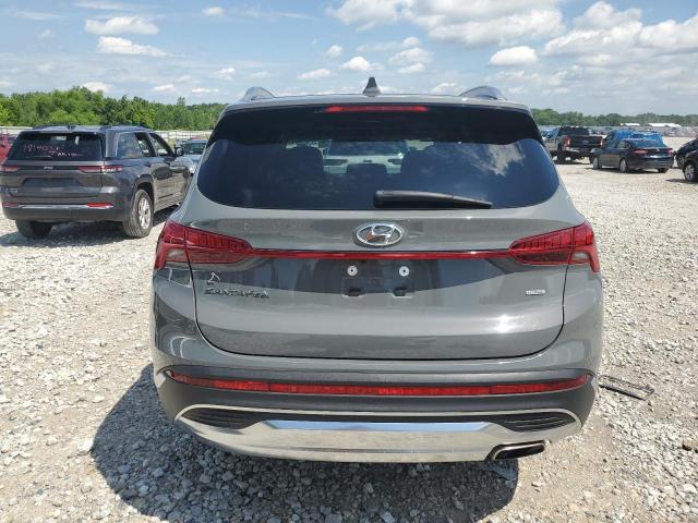 5NMS3DAJ4MH343432 - 2021 HYUNDAI SANTA FE SEL ნაცრისფერი ფოტო 6