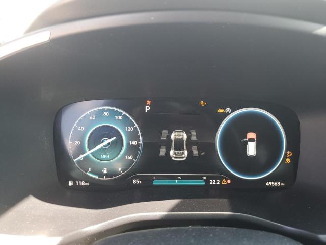 5NMS3DAJ4MH343432 - 2021 HYUNDAI SANTA FE SEL ნაცრისფერი ფოტო 9