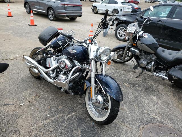 1HD1JDV17EB045148 - 2014 HARLEY-DAVIDSON FLSTN SOFTAIL DELUXE BLUE photo 1