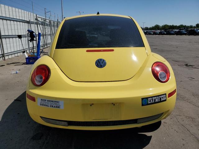 3VWPG3AG8AM011041 - 2010 VOLKSWAGEN NEW BEETLE YELLOW photo 6