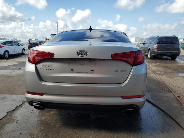 KNAGN4A76B5083374 - 2011 KIA OPTIMA EX GRAY photo 6