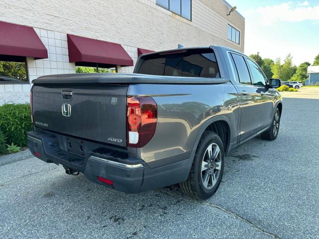 5FPYK3F71KB009532 - 2019 HONDA RIDGELINE RTL ნაცრისფერი ფოტო 4