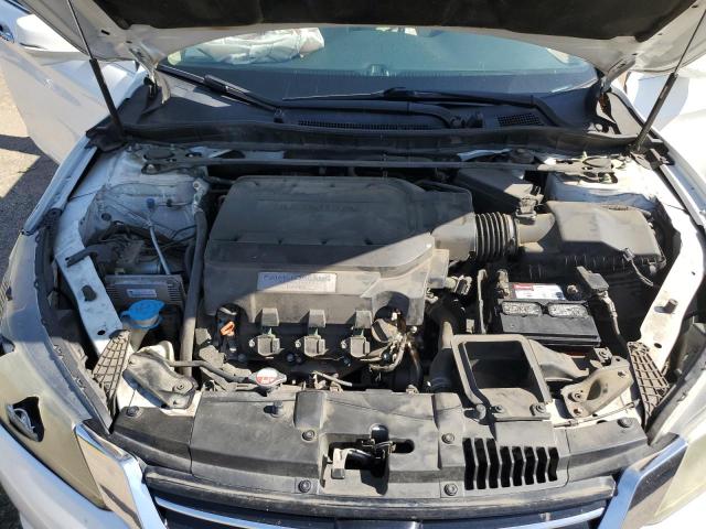 1HGCR3F82EA006760 - 2014 HONDA ACCORD EXL WHITE photo 11