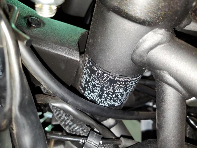 ML5EXER1XPDA90137 - 2023 KAWASAKI EX650 R WHITE photo 10