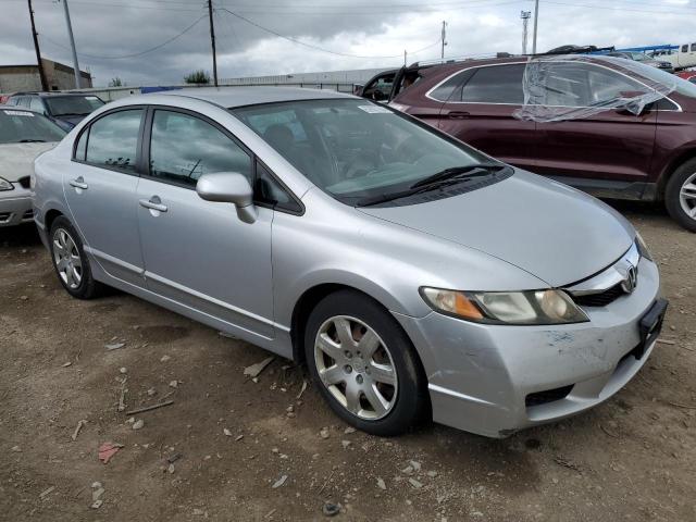 2HGFA1F58AH577843 - 2010 HONDA CIVIC LX GRAY photo 4