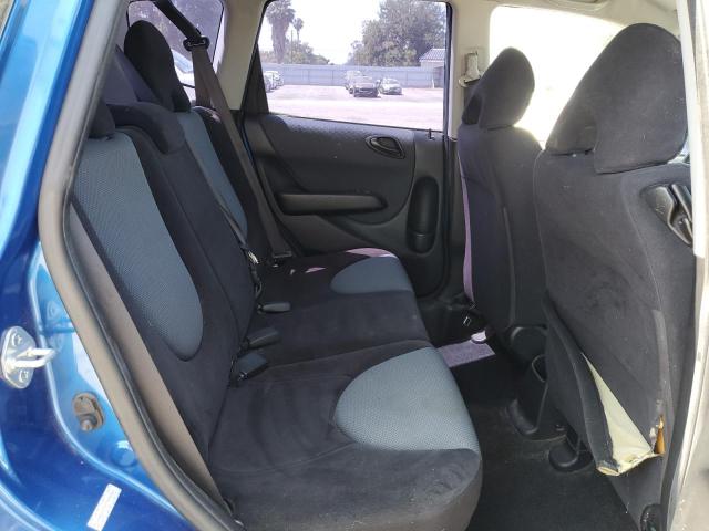 JHMGD37477S000944 - 2007 HONDA FIT BLUE photo 10