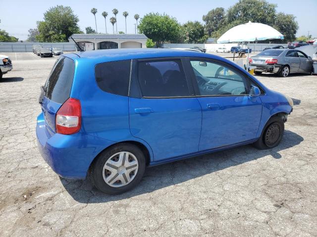 JHMGD37477S000944 - 2007 HONDA FIT BLUE photo 3