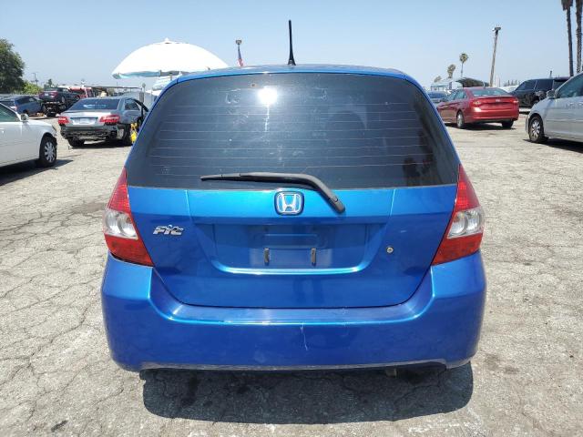 JHMGD37477S000944 - 2007 HONDA FIT BLUE photo 6